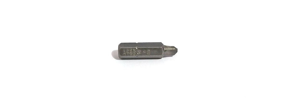 TWD-2 Apex 1/4'' Tri-Wing #2 Hex Insert Bit M787423