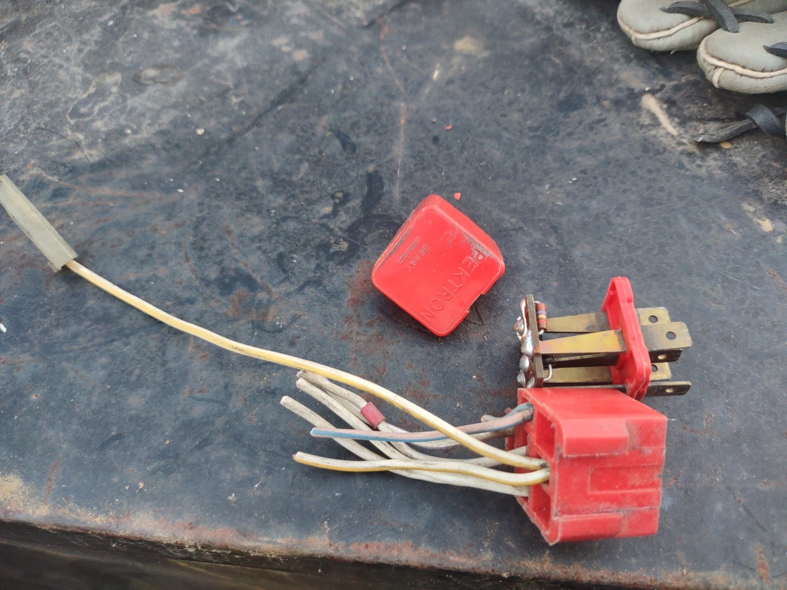 Jaguar Xjs XJ6 5 Pin Multipurpose Relay Lucas Red Relay 12v Pektron W/Pigtail