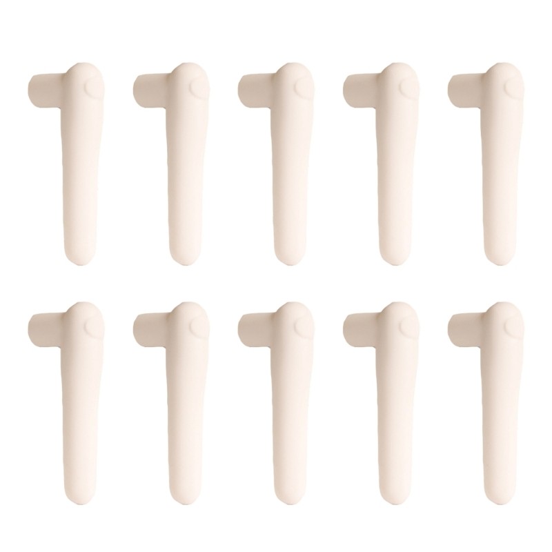 10pcs Recyclable Elastomer Handle Canopies Fixed Complimentary Multiple