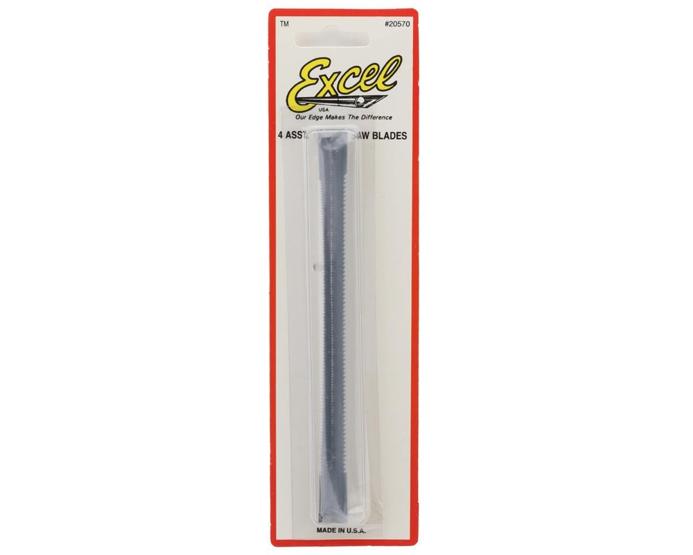 Excel Assorted Coping Saw Blades (4) [EXL20570]