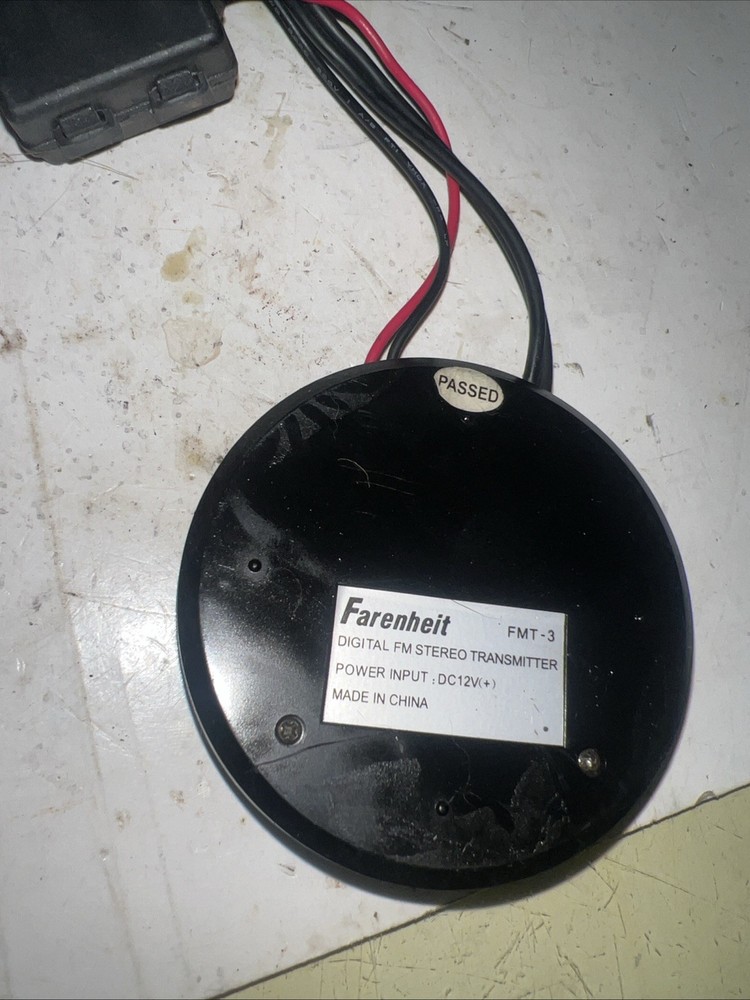 Farenheit FMT-3 Digital 3-Channel FM Stereo Transmitter (USED)