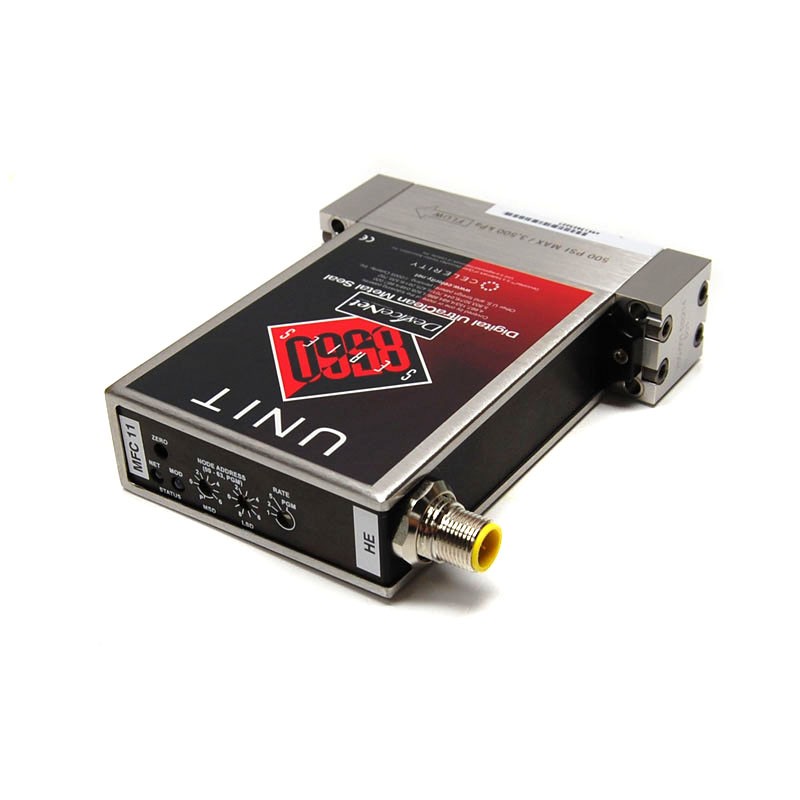 NEW Celerity Unit UFC-8565 Mass Flow Controller MFC D-Net (He/30 SLM) C-Seals