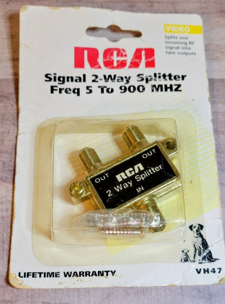 RCA Coaxial Splitter (2-Way)