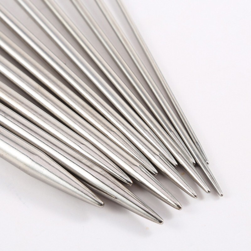 2 Pairs 2.5mm Single Pointed Knitting Sweater Needle Set