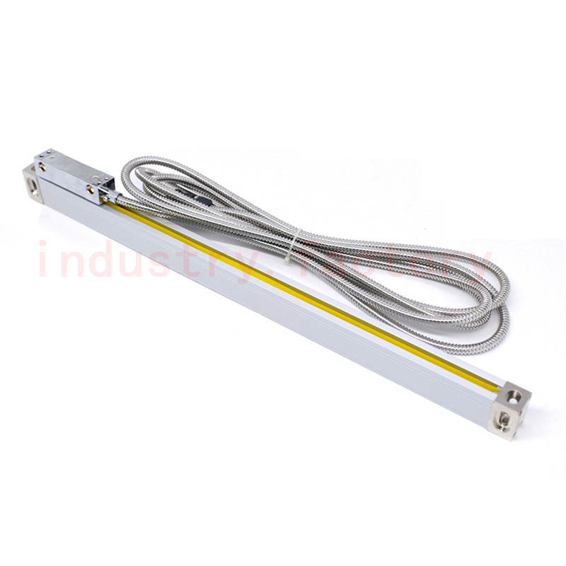 2 Axis Digital Readout DRO Encoder 5μm Linear Glass Scale 500 & 1000mm Kit Mill