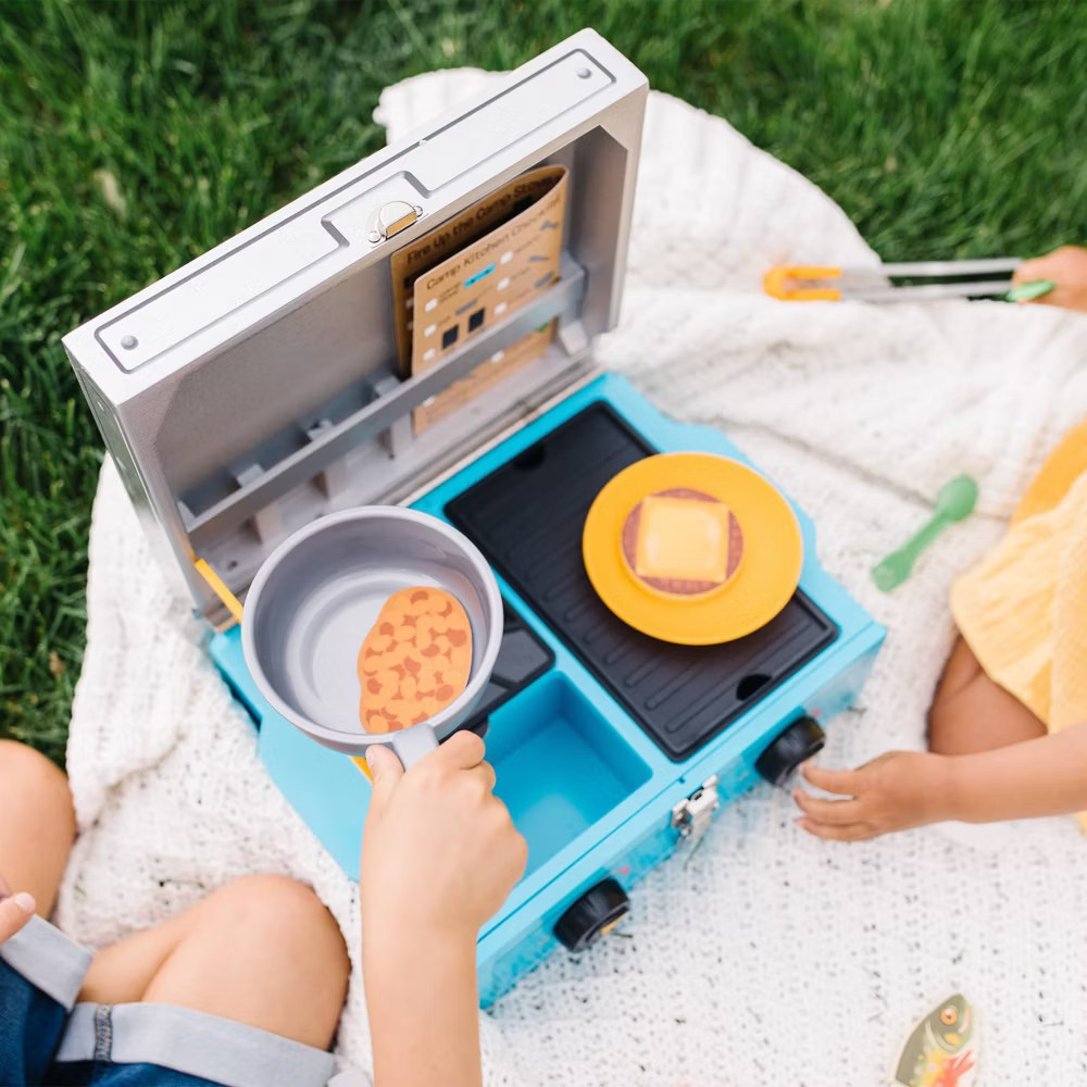 Melissa & Doug Let's Explore Camp Stove Play Set