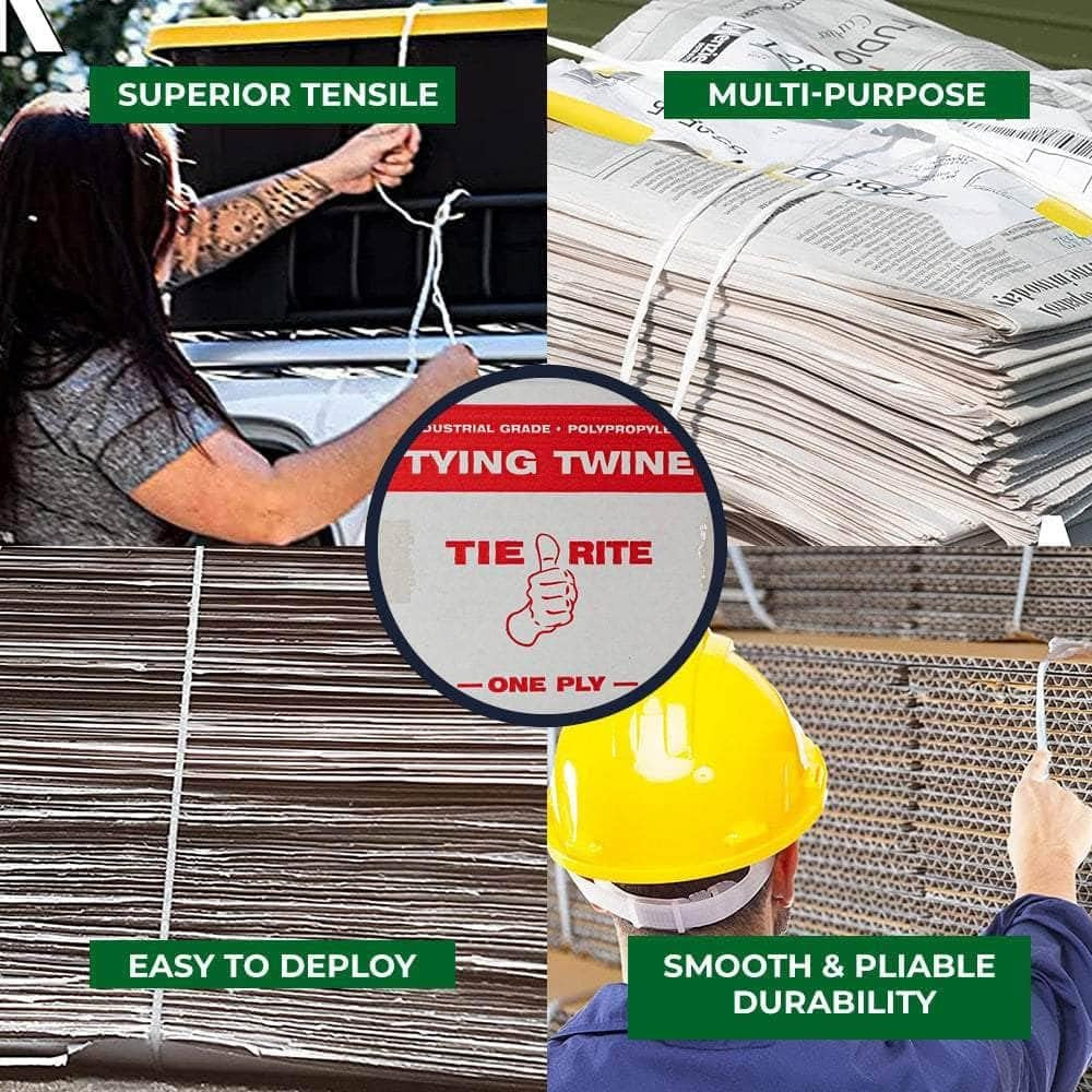 SGT KNOTS Polypropylene Tying Twine – Bundling Twine for Pulling, Loading, Packi