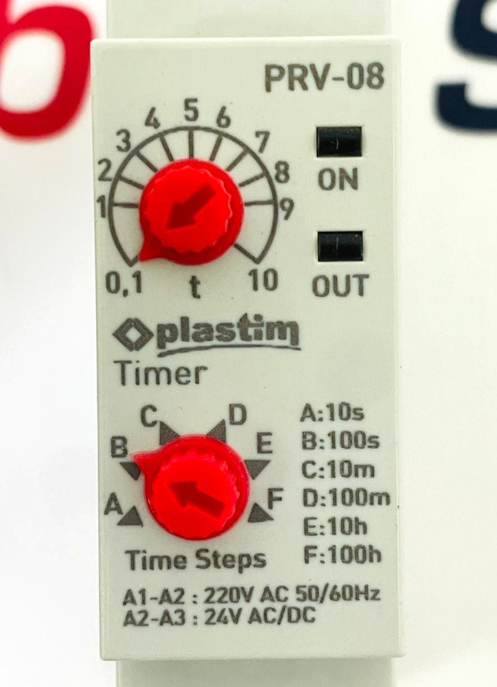 PLASTIM PRV-08 Time Delay Relay