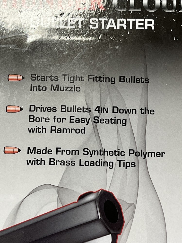 Allen Thunder Cloud Bullet Starter 87110A Hunting Muzzle Loader Bullet Driver