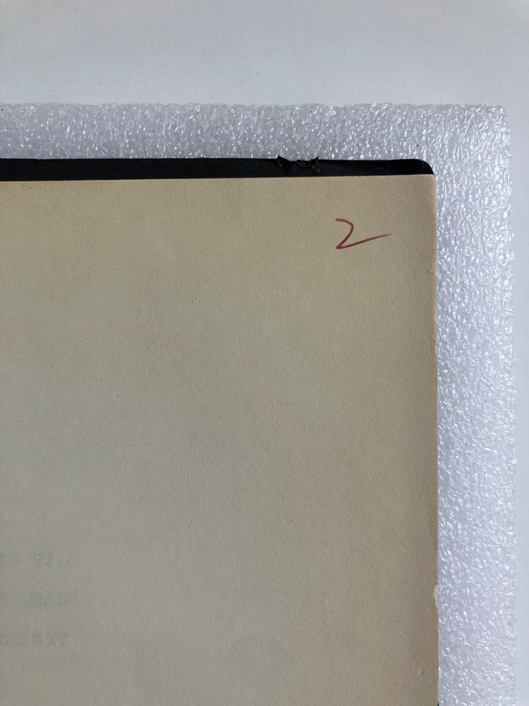 'FAHRENHEIT 451' SCRIPT (1966) TRUFFAUT ORIGINAL AUTHENTIC 'PHOENIX' DRAFT