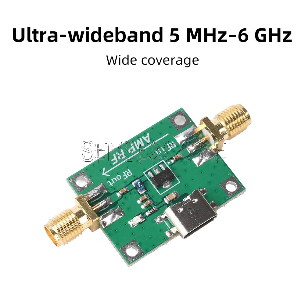 DC 5V SBB5089 Gain 20dB RF Module 5MHz~6GHz RF Power Amplifier Front-end module
