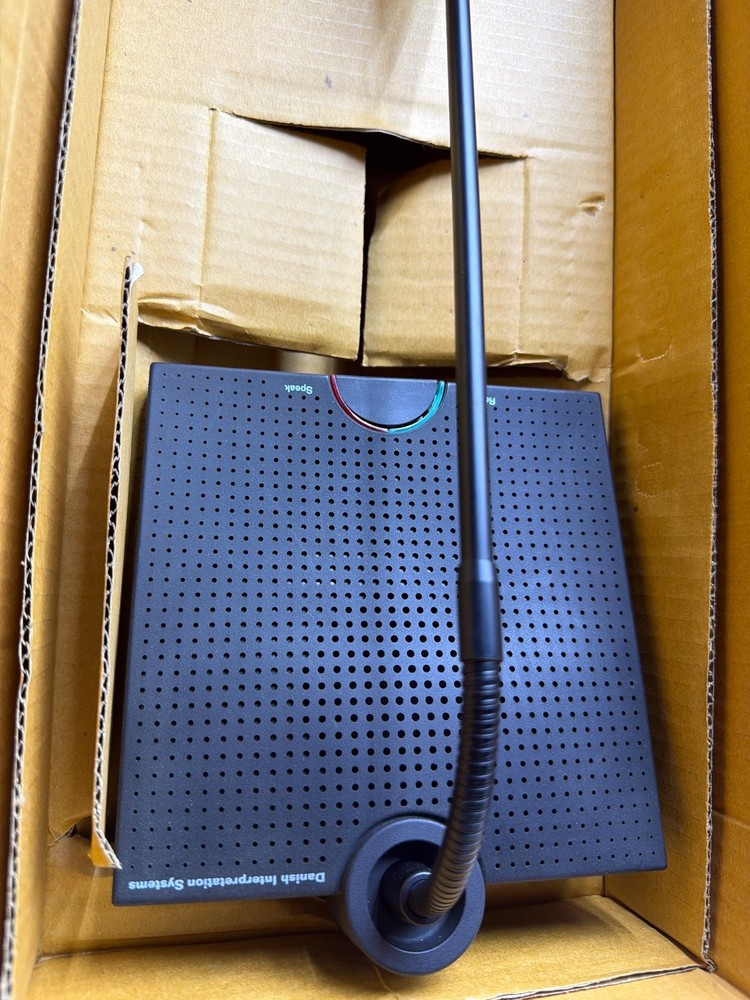 DIS Dinish Interpretation Systems DM 6010P Delegate Microphone