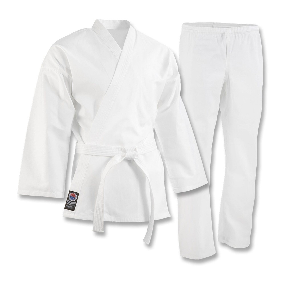 ProForce 5 oz Karate Uniform Elastic Drawstring Pants - 55/45 Blend