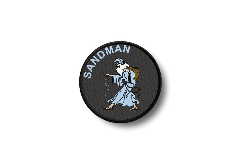 Patch Badge Iron-On Printed Sandman