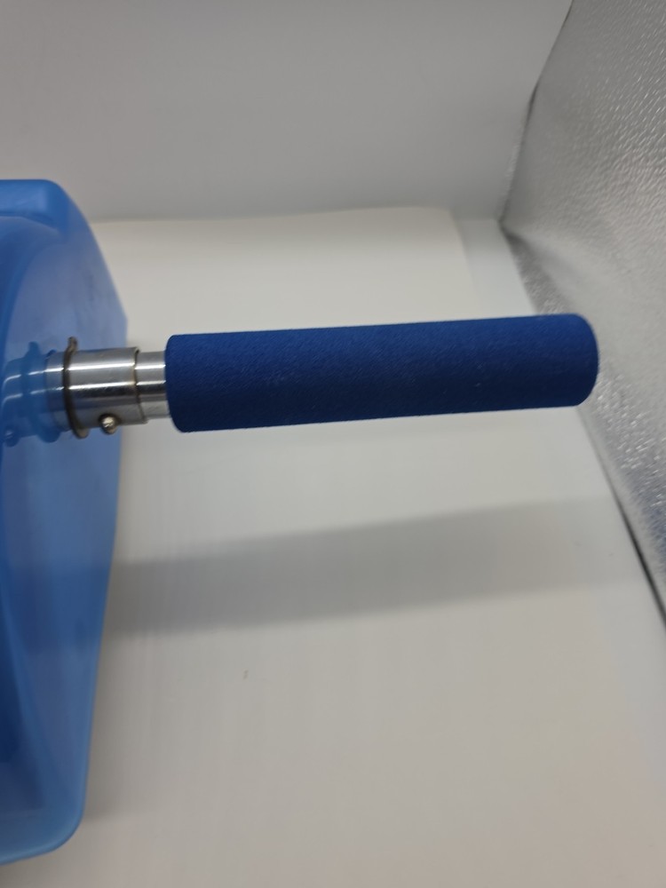 Original Ab Slide Abdominal Roller Workout Exercise Machine Blue Vintage