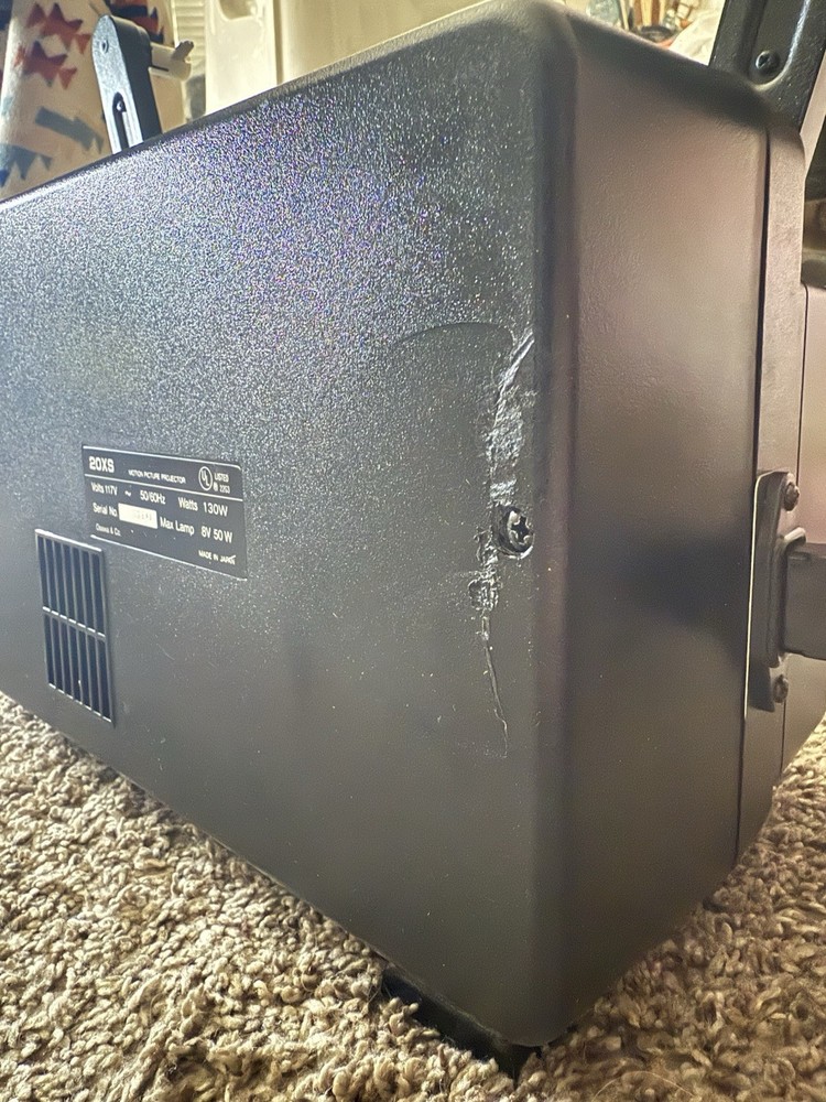 8mm Film Projector UNTESTED AS-IS