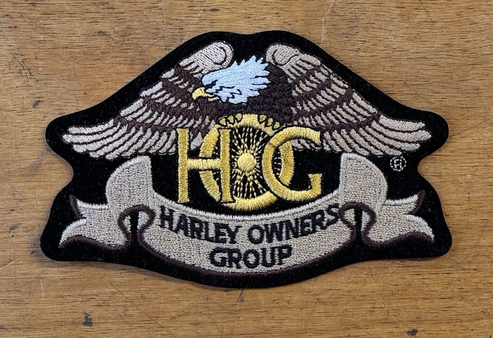 New HOG Patch Harley Davidson Owners Group Jacket/Vest Insignia Eagle Logo