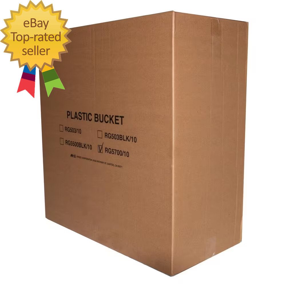5 Gal. White Pail (10-Pack)