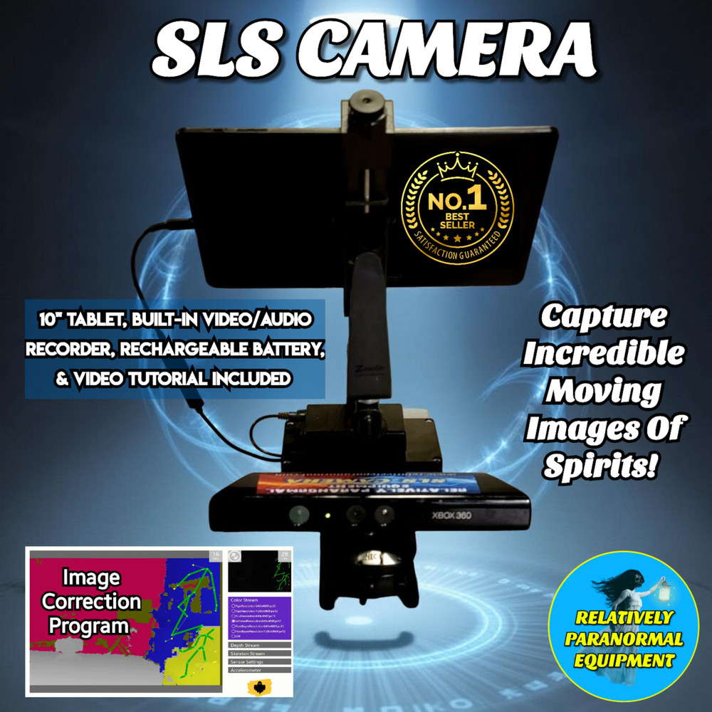 3D Mapping SLS Camera w/Screen/Audio Recorder, Image Correction