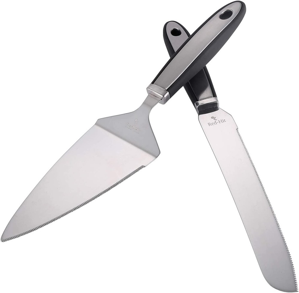 Wedding Cake Serving Set with Knife and Spatula