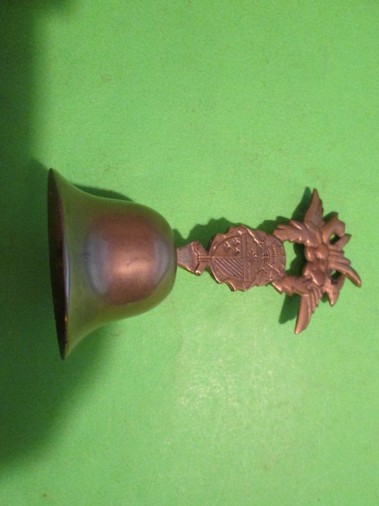 Vintage SOUVENIR Brass Bell CAPECOD MASSACHUSETTS
