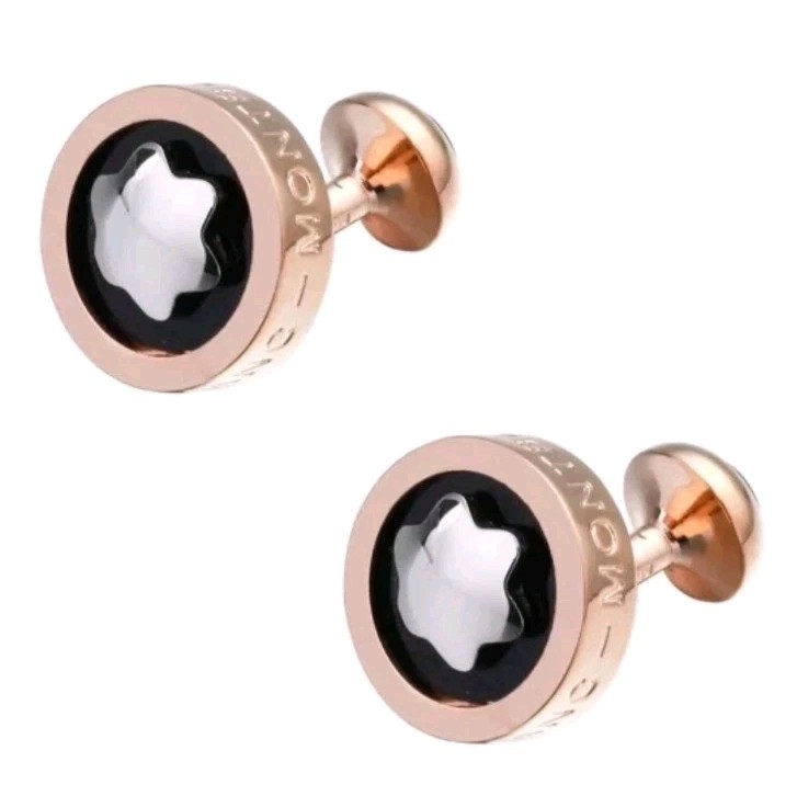 Montblanc Rose Gold Cufflinks