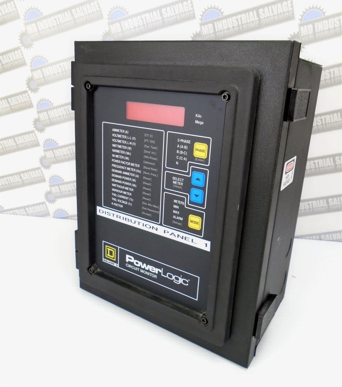 SQUARE-D PowerLogic Circuit Monitor 3020 CM-2150 with 3090-VPM-277-C1 - (TESTED)