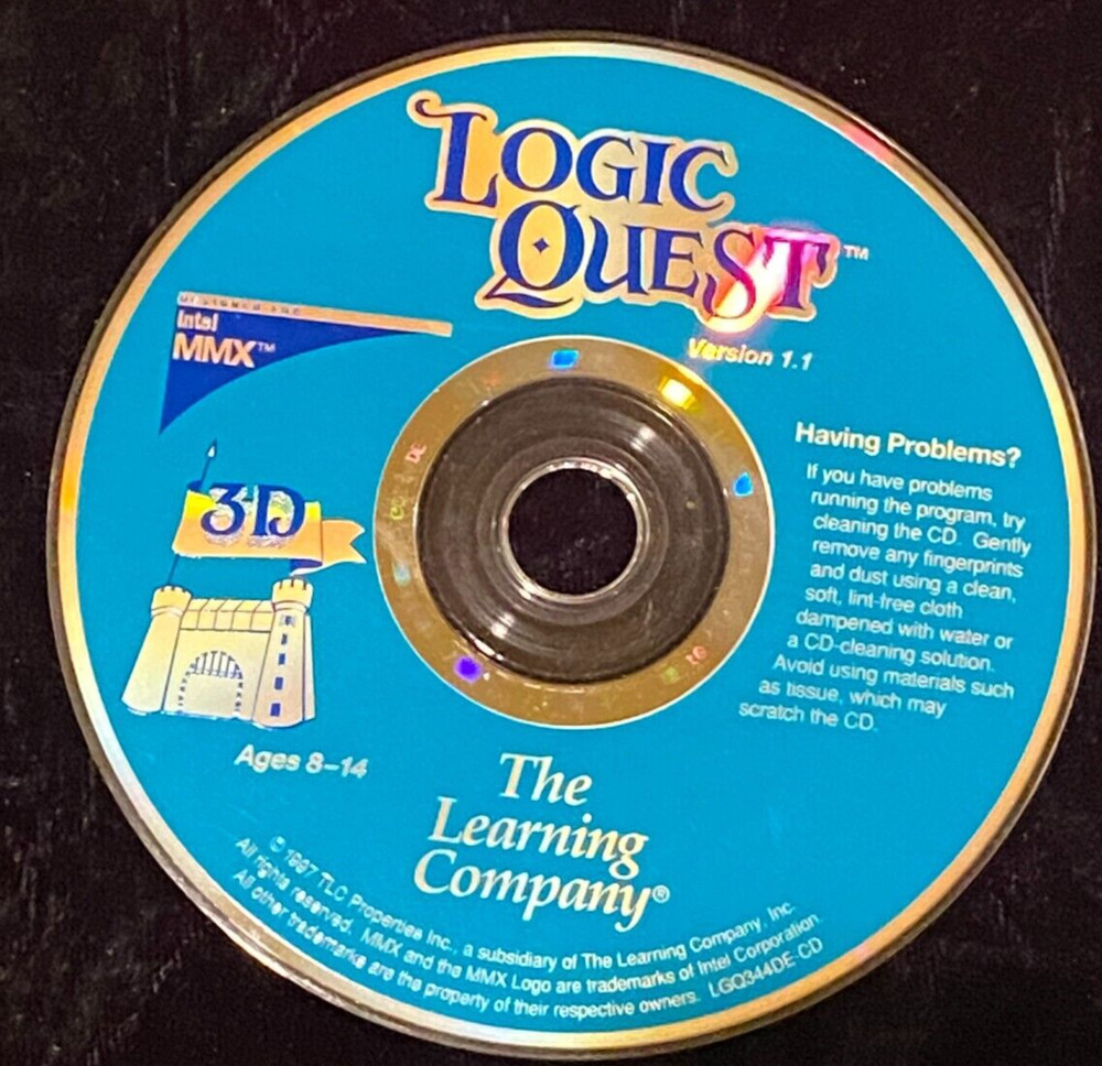 CD ROM "Learning & Education" 8 DISC LOT 1990's Windows 95 PC MAC