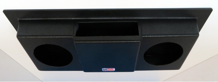 Golf Cart UTV ROOF MOUNT STEREO RADIO CONSOLE EMPTY FITS 6.5 INCH SPEAKERS