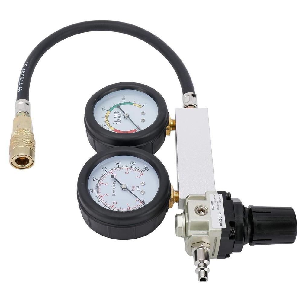 Cylinder Leak Down Tester Petrol Engine Compression Leakage Leakdown Detector