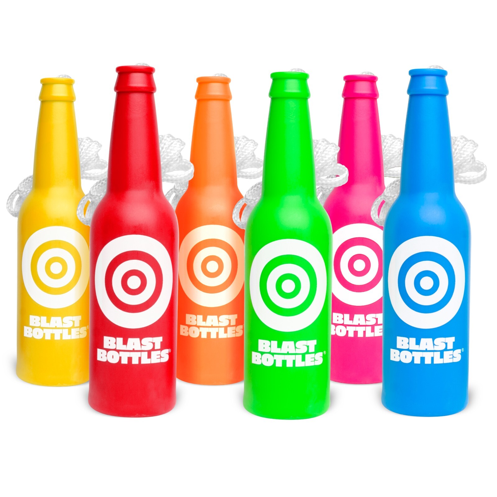 GoSports Outdoors Shatterproof Target Blast Bottles - 6 Pack