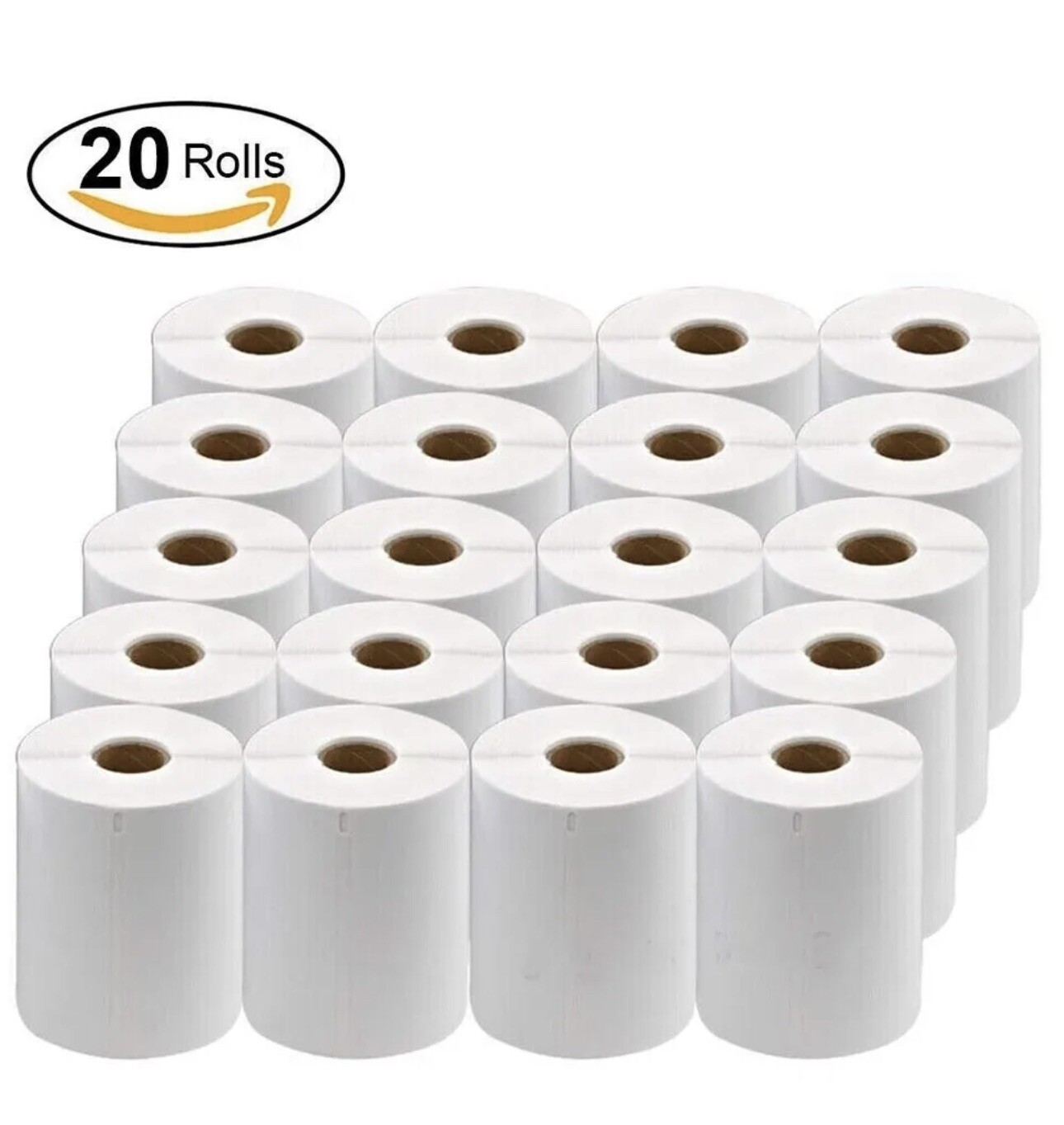 20 Rolls 4" x 6" Zebra 2844 Eltron ZP450 Direct Thermal Shipping Labels 250/roll