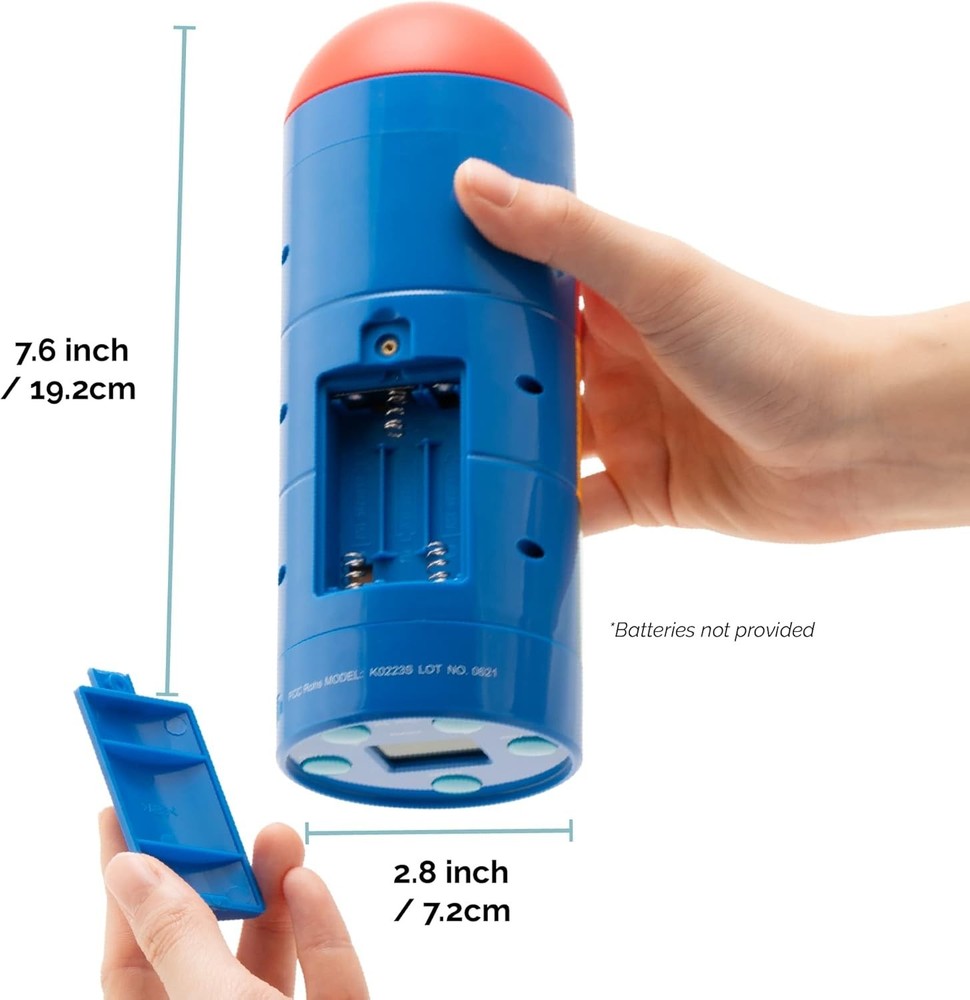 Child-Friendly Visual Timer - Traffic Light Design with Adjustable Volume