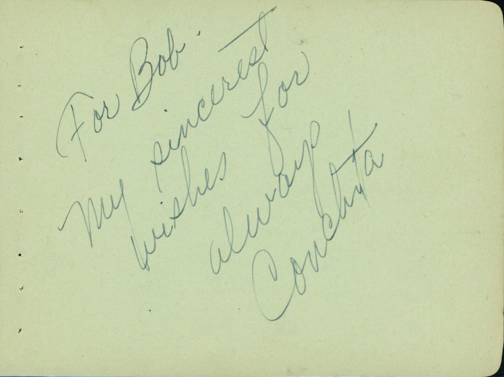 Vintage MYSTERY AUTOGRAPHS