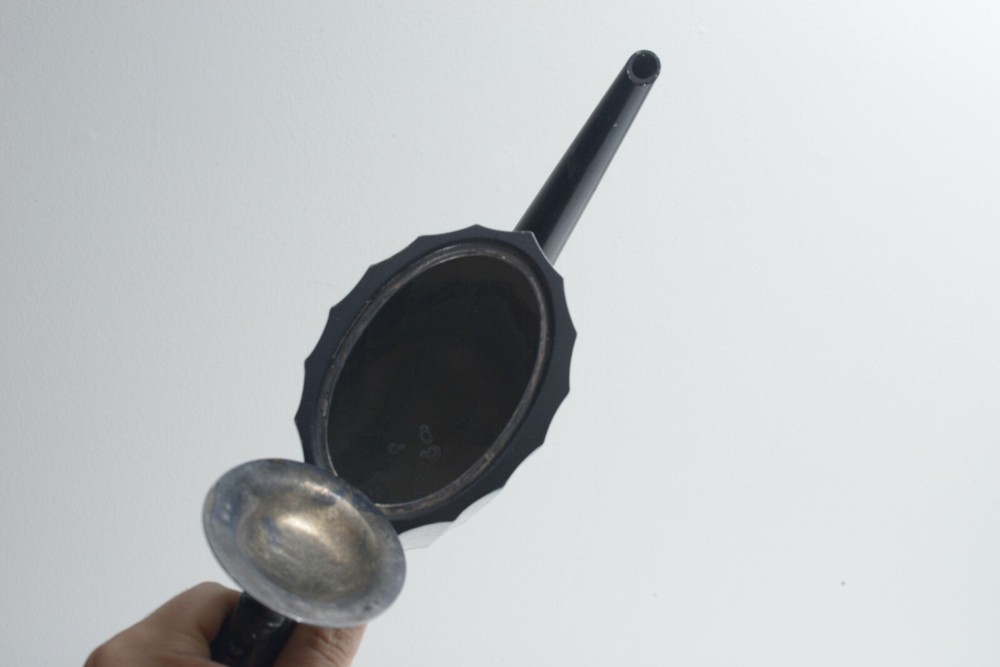 Lunt 100 r tea Silver Pot - Painted Black