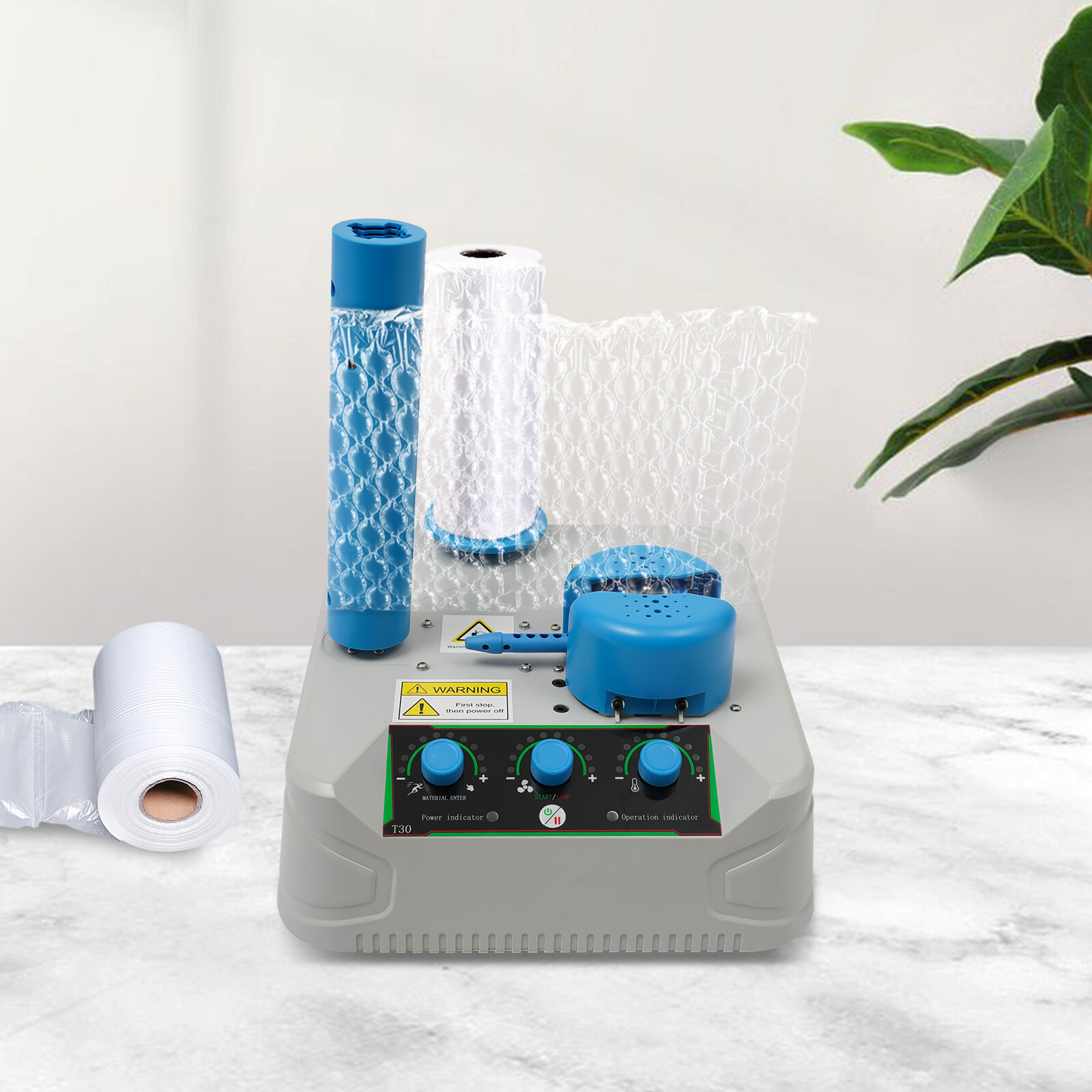 Packaging Air Pillow maker Cushion Bubble Machine filling packaging Wrap Machine