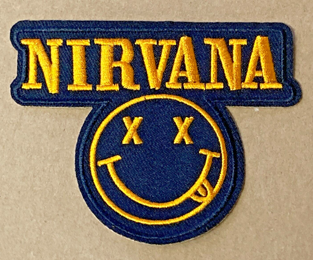 Nirvana ~ Embroidered Patch  ~ Iron On