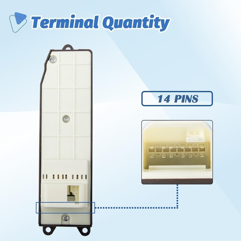 Door Master Window Switch Power Control Button Compatible with 2002-2006 Toyota