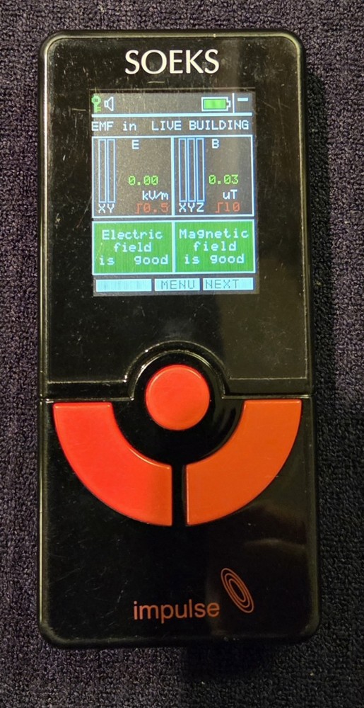 Soeks Impulse Electromagnetic Radiation Detector