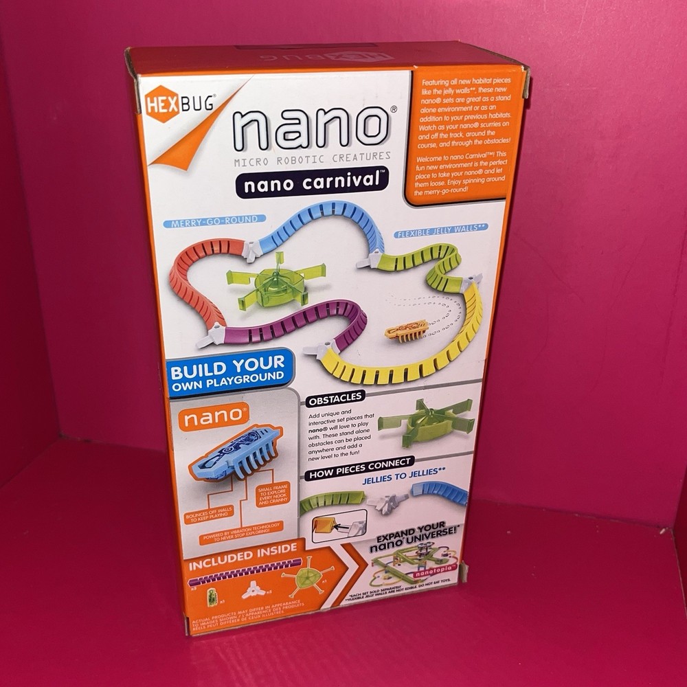 Hexbug Nano Carnival Micro Robotic Creatures Construction Kit Includes 1 nano