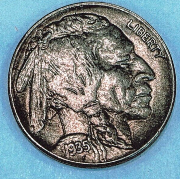 1935-P BUFFALO NICKLE GEM++++++