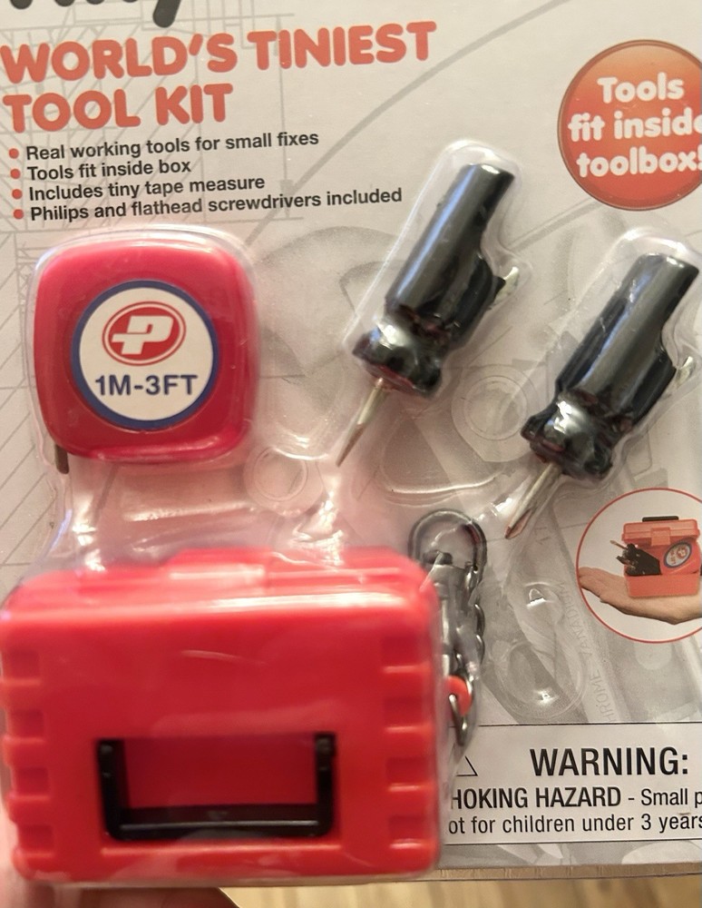 Playmaker Tiny Toolbox - World’s Tiniest Tool Kit