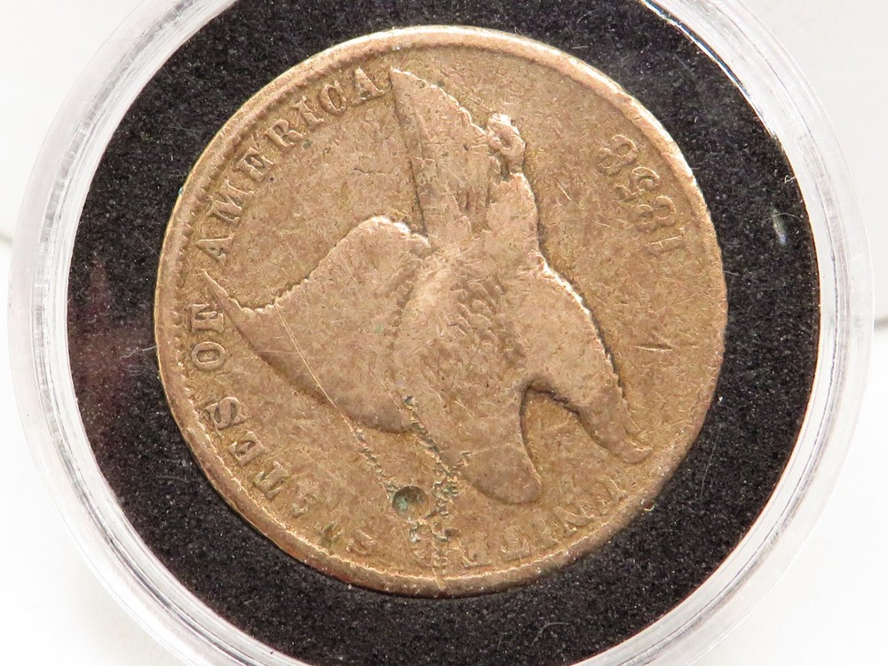 UNITED STATES 1858 FLYING EAGLE ONE CENT - GOOD CONDITION*