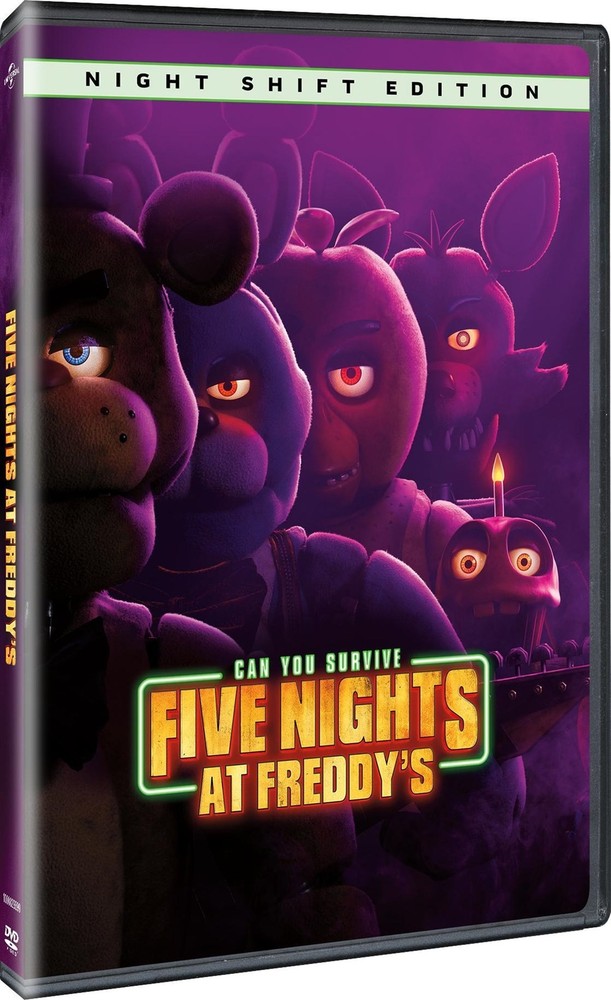 Five Nights at Freddy's DVD NEW