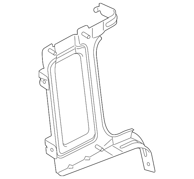 Genuine Mopar Amplifier Bracket 68201975AA