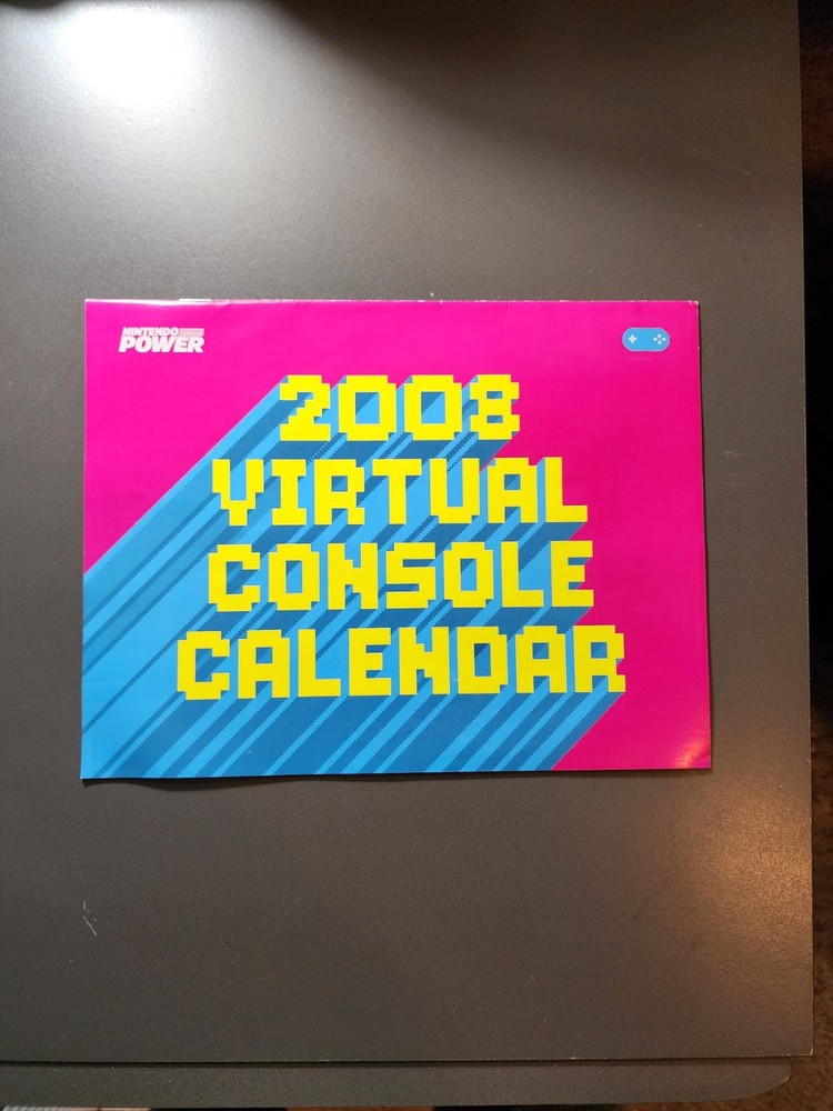 Nintendo Power 2008 Virtual Console Calender