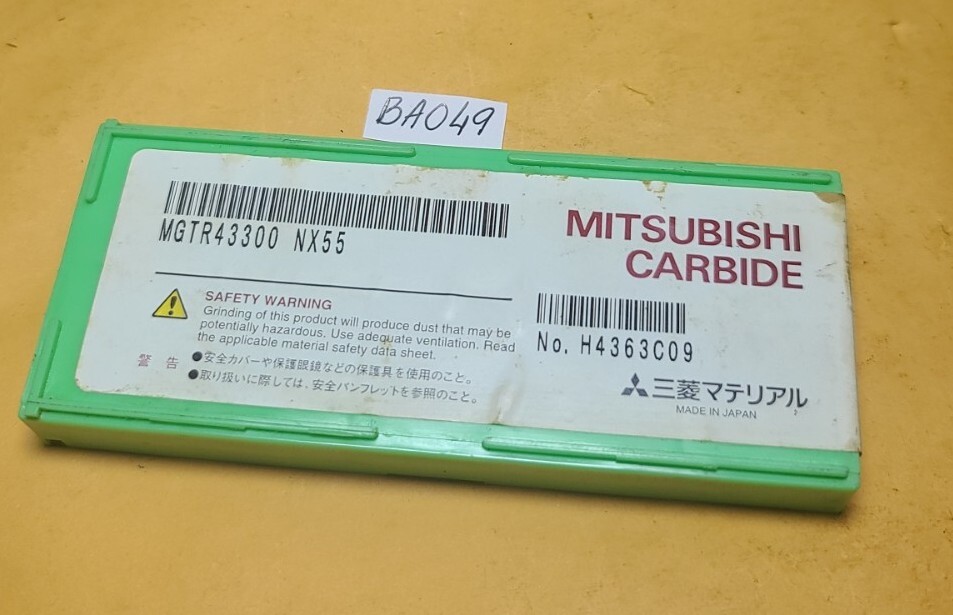 MITSUBISHI MGTR43300 NX55 INSERTS 10 PCS