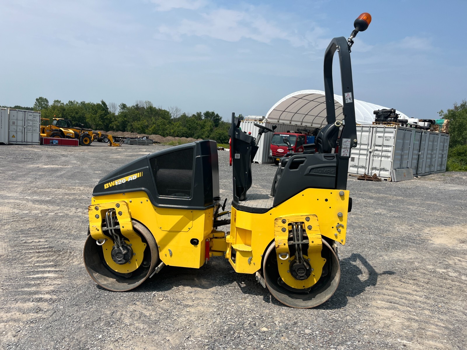 2023 Bomag BW120AD-5 Vibratory Asphalt Roller Compactor - Excellent!