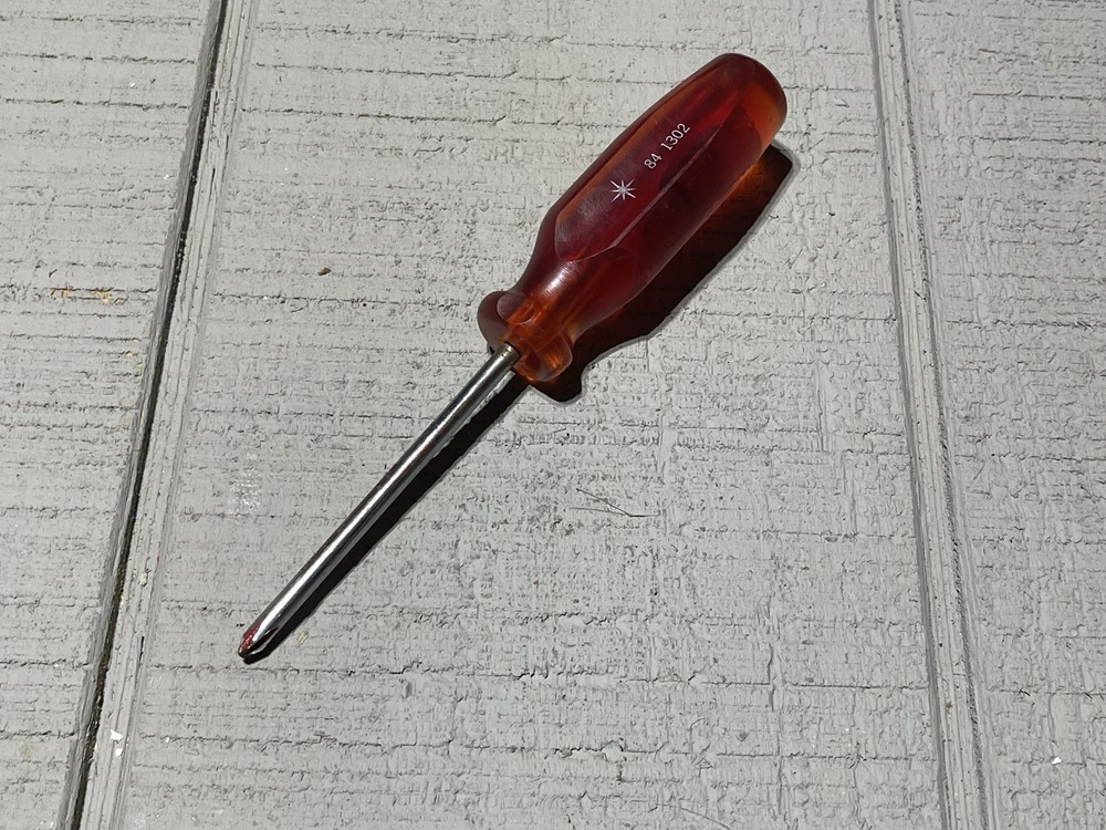 VINTAGE * 84 1302 Screwdriver #2X4” Flathead