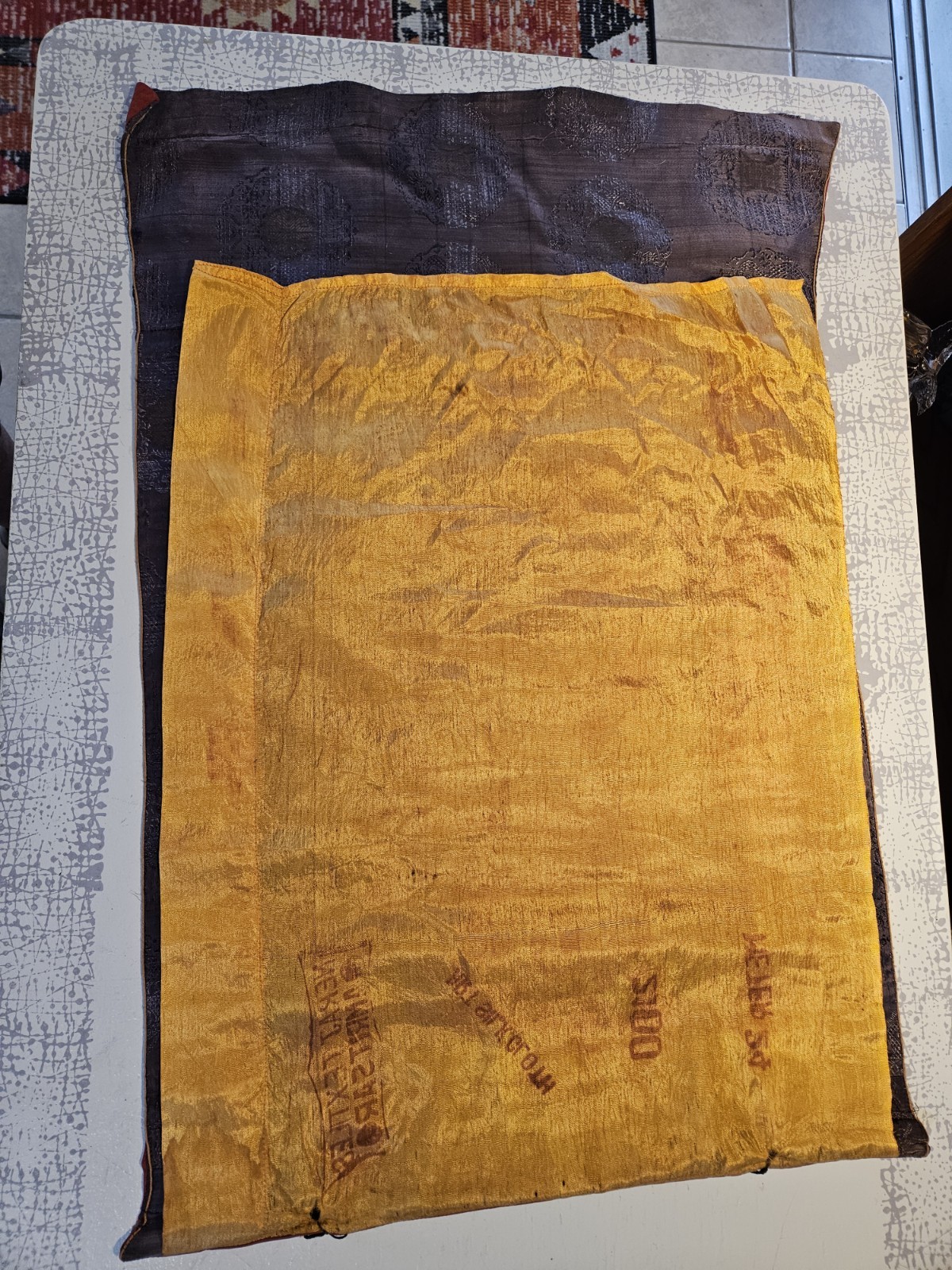 RARE ANTIQUE THANGKA PAINTING 9 DRALA BROTHERS TIBET BUDDHISM MASTERPIECE